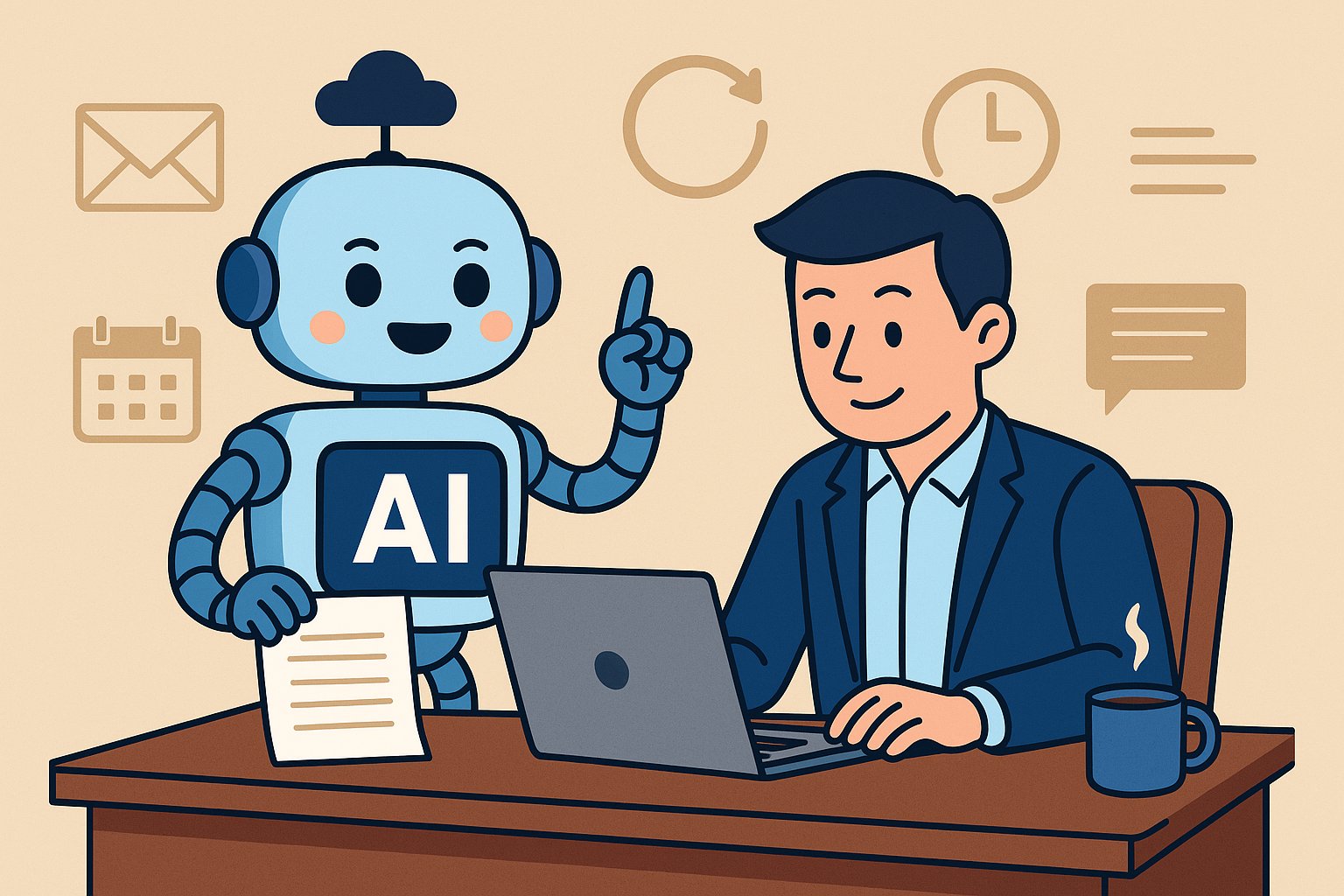 AI Di Pejabat: Pembantu Tak Berkira, Tak Tidur & Tak Merungut!